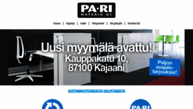 What Pari.fi website looked like in 2019 (4 years ago)