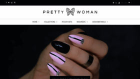 What Prettywomannyc.com website looked like in 2019 (4 years ago)