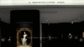 What Philipmould.com website looked like in 2019 (4 years ago)