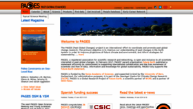 What Pages-igbp.org website looked like in 2019 (6 years ago)