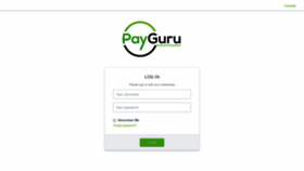 What Payguru.io website looked like in 2019 (4 years ago)