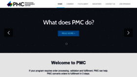 What Pmcprograms.com website looked like in 2019 (4 years ago)