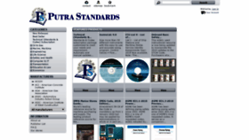 What Putrastandards.com website looked like in 2019 (4 years ago)