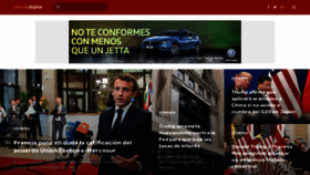 What Prensadigital.cl website looked like in 2019 (7 years ago)