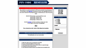 What Pincodereseller.com website looked like in 2019 (4 years ago)