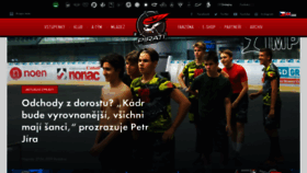 What Piratichomutov.cz website looked like in 2019 (4 years ago)
