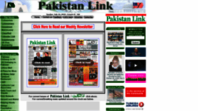 What Pakistanlink.org website looked like in 2019 (4 years ago)