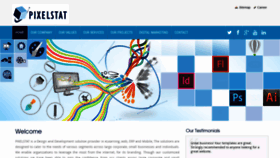 What Pixelstat.org website looked like in 2019 (4 years ago)