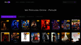 What Pelis24.app website looked like in 2019 (4 years ago)