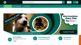 What Petsfriend.co.in website looked like in 2019 (4 years ago)