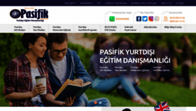 What Pasifikedu.com website looked like in 2019 (4 years ago)