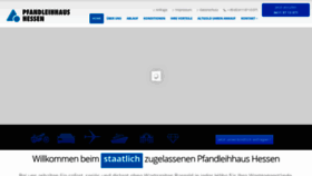 What Pfandleihhaus-hessen.de website looked like in 2019 (4 years ago)
