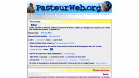 What Pasteurweb.org website looked like in 2019 (4 years ago)