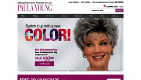 What Paulayoung.com website looked like in 2019 (4 years ago)