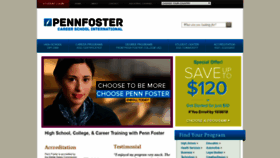 What Pennfosterglobal.com website looked like in 2019 (4 years ago)