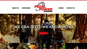 What Pedalpowercyclecentre.com website looked like in 2019 (4 years ago)