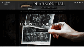 What Pearsondial.com website looked like in 2019 (4 years ago)