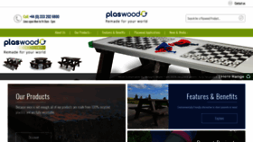What Plaswoodgroup.com website looked like in 2019 (4 years ago)