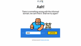 What Pipz.io website looked like in 2019 (4 years ago)