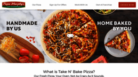 What Papamurphys.com website looked like in 2019 (4 years ago)