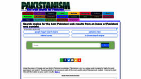 What Pakistanism.com website looked like in 2019 (4 years ago)