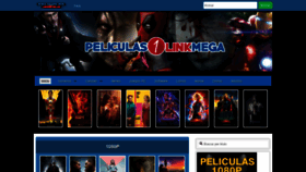 What Peliculas1linkmega.com website looked like in 2019 (4 years ago)