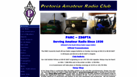 What Parc.org.za website looked like in 2019 (4 years ago)