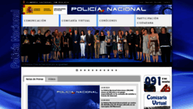 What Policia.es website looked like in 2019 (4 years ago)