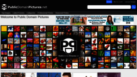 What Publicdomainpictures.net website looked like in 2019 (4 years ago)