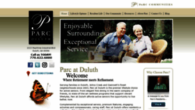 What Parcatduluth.com website looked like in 2019 (6 years ago)