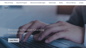 What Passkeylearningsystems.com website looked like in 2019 (4 years ago)