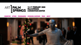 What Palmspringsfineartfair.com website looked like in 2019 (4 years ago)