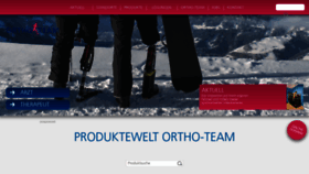 What Produkte.ortho-team.ch website looked like in 2019 (4 years ago)