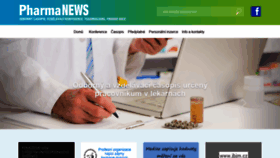 What Pharmanews.cz website looked like in 2019 (4 years ago)