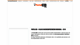 What Portalmei.org website looked like in 2019 (4 years ago)