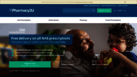 What Pharmacy2u.co.uk website looked like in 2019 (4 years ago)