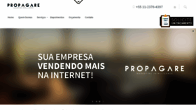 What Propagaremarketing.com.br website looked like in 2019 (4 years ago)