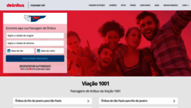 What Passagem1001.com.br website looked like in 2019 (4 years ago)