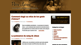 What Pierrelacroix.com website looked like in 2019 (4 years ago)