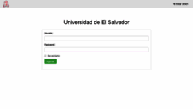 What Prometeo.ues.edu.sv website looked like in 2019 (4 years ago)