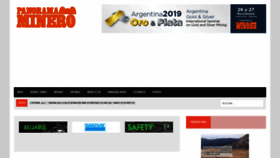 What Panorama-minero.com website looked like in 2019 (4 years ago)