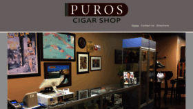 What Puroscigarshop.com website looked like in 2019 (4 years ago)