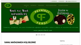 What Peynirciferdi.com website looked like in 2019 (4 years ago)