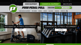 What Pushpedalpull.com website looked like in 2019 (4 years ago)