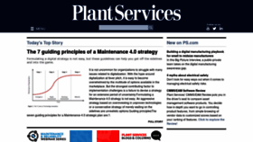 What Plantservices.com website looked like in 2019 (4 years ago)
