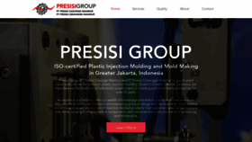 What Presisigrup.com website looked like in 2019 (4 years ago)