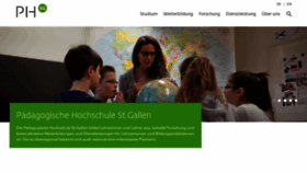 What Phsg.ch website looked like in 2019 (4 years ago)