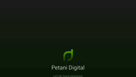 What Petanidigital.id website looked like in 2019 (4 years ago)