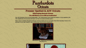 What Purrfurdotsocicats.com website looked like in 2019 (4 years ago)