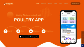 What Poultryapp.com website looked like in 2019 (4 years ago)